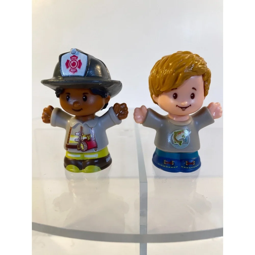 Fisher-Price Little People Assorted Character Figure Lot Set of 4